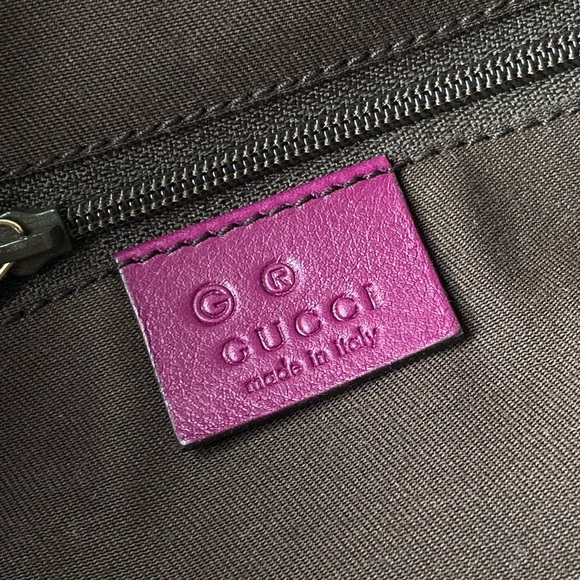 GUCCI Guccissima leather shoulder bag - Picture 14 of 16